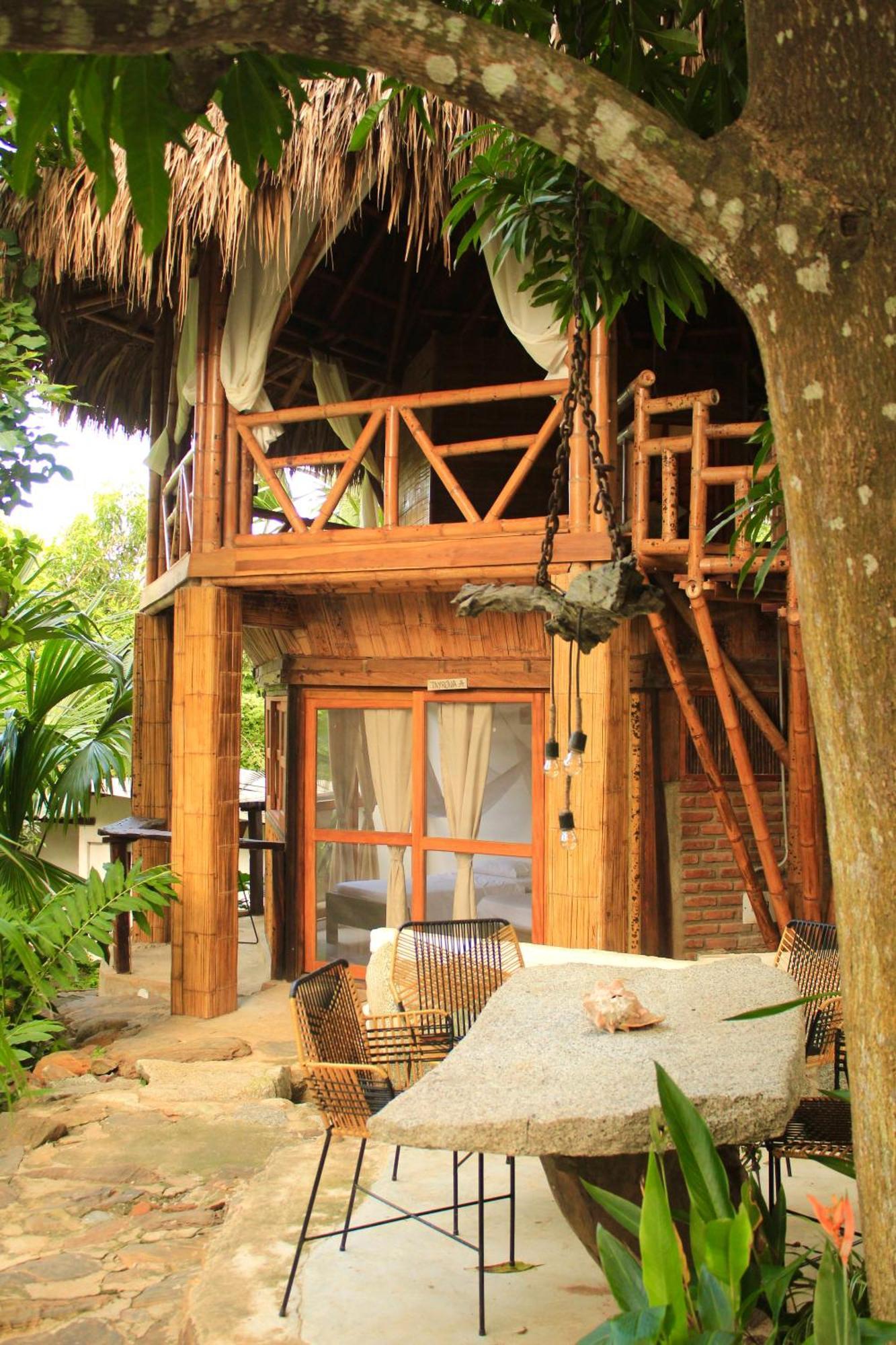 אל סאינו Hierba Buena Eco Hostel מראה חיצוני תמונה